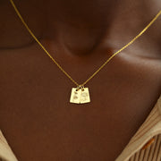 12 Birth Month Flower Necklace