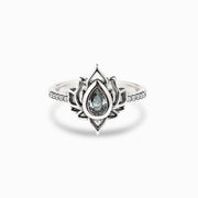 Mother&Warrior Lotus Ring