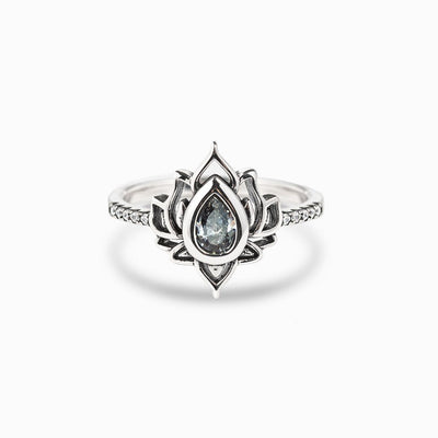 Mother&Warrior Lotus Ring