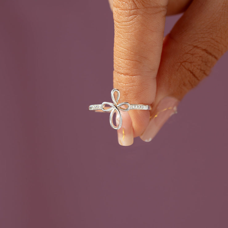 Infinity Cross Ring-Godmother & Goddaughter 