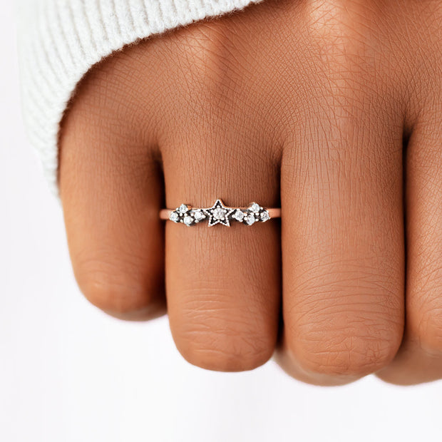 Personalized Stars Ring - You Were Born To Shine
