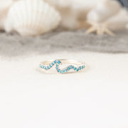 Pavé Wave Ring