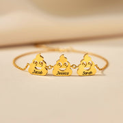 Poop Bracelet Custom With 1-8 Names