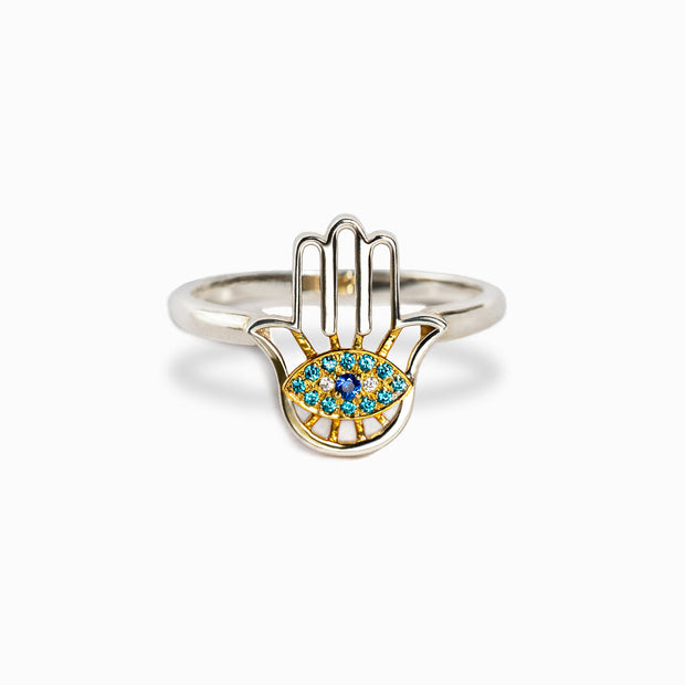 Hamsa Ring - You're Always Protected 