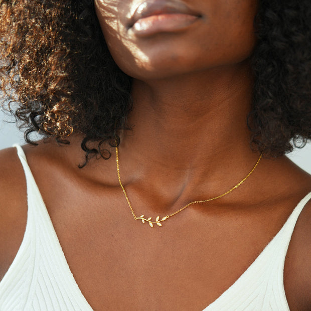 Tree Leaf Necklace