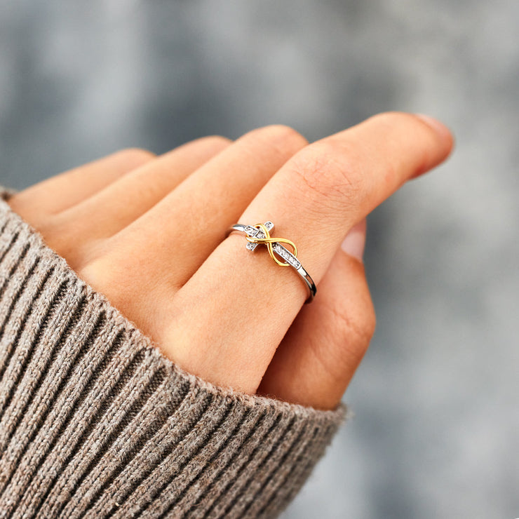 Infinity Cross Ring