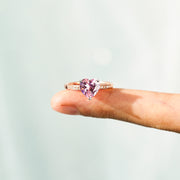 Heart Solitaire Ring