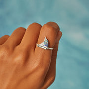 Go With The Flow Ship Ring