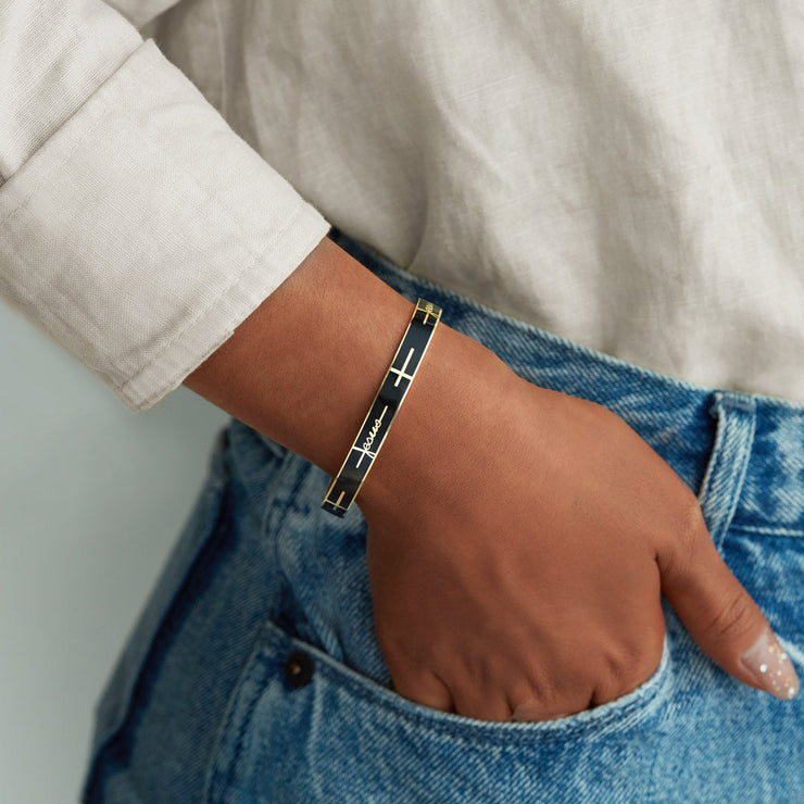 Team Jesus Cross Bangle