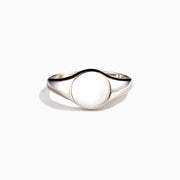 Clean Slate Signet Ring