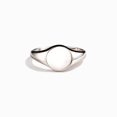 Clean Slate Signet Ring