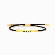 FREEDOM Motivational Tube Bracelet