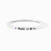 There Was So Much Love Dog Mantra Bangle