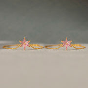 Pink Star Matching Friendship Bracelet