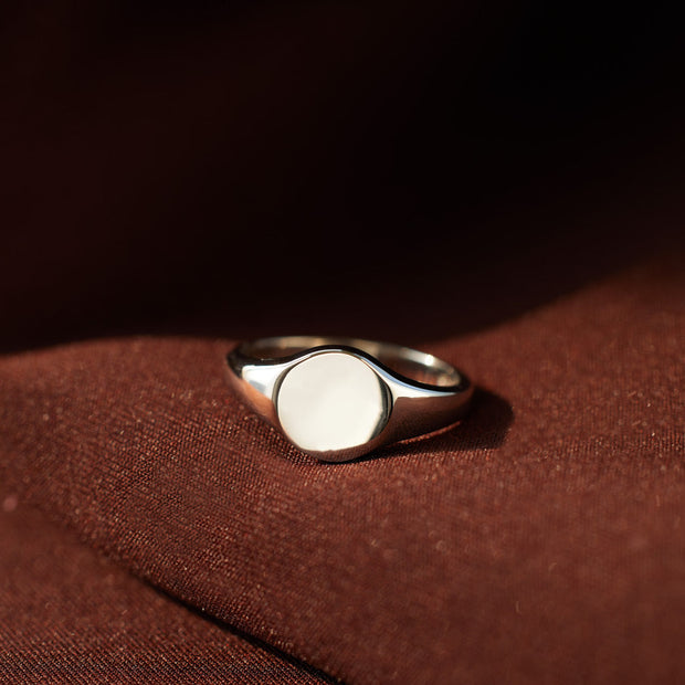 Clean Slate Signet Ring