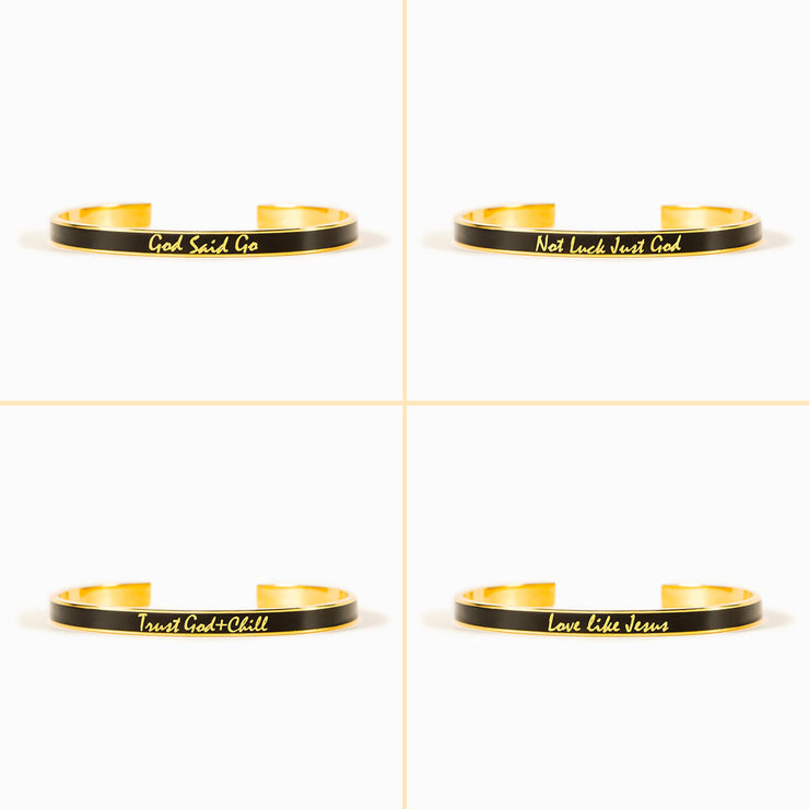 Christian Enamel Bangle