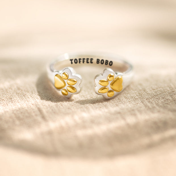 The Cat Mother Custom Cat Paws Ring