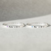 There Was So Much Love Dog Mantra Bangle