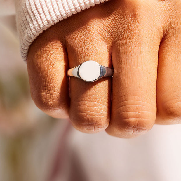 Clean Slate Signet Ring