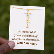 Faith Letter Necklace