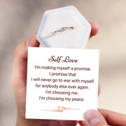 I Choose Me Round-Cut Accent Ring