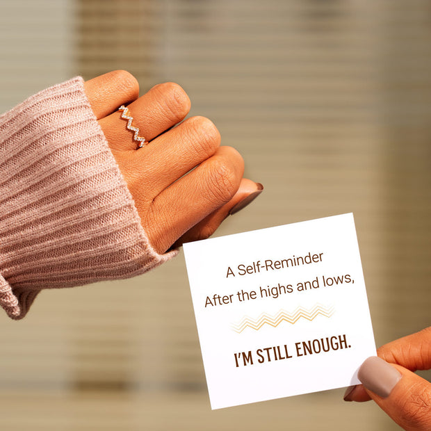 I'm Here Highs and Lows Ring