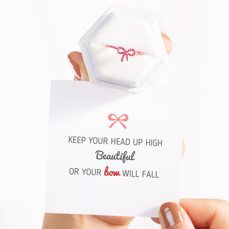 Bow Ring - Keep Your Head Up High 