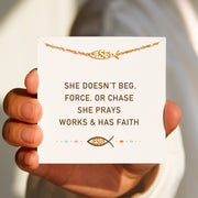 Ichthus Fish Bracelet