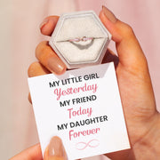 S925 Infinity Ring - My Daughter Forever 
