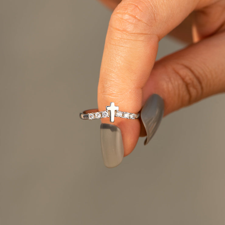 Cross Arch Ring