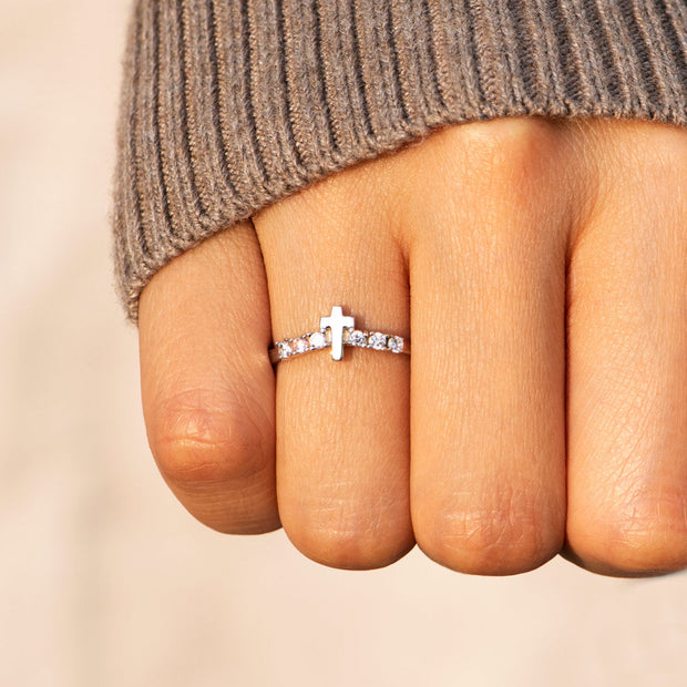 Cross Arch Ring