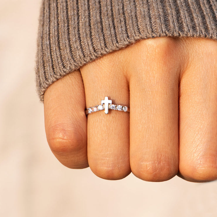 Cross Arch Ring