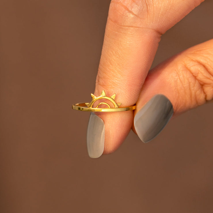 half sun ring