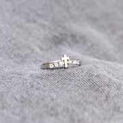 Cross Arch Ring