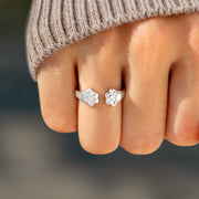 The Dog Mother Custom Dog Paws Ring