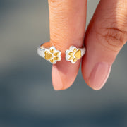 The Dog Mother Custom Dog Paws Ring