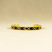 Ichthus Jesus Fish Bangle