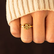 Knotted Heart Ring