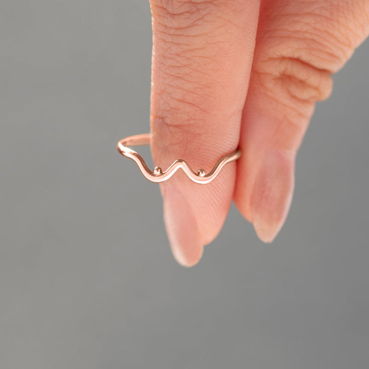 Tough As F♥︎ck Rose Gold Boobie Ring