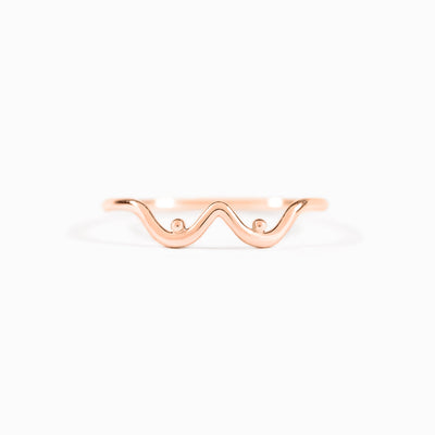 Tough As F♥︎ck Rose Gold Boobie Ring