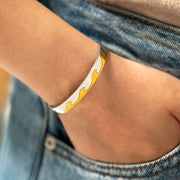 Waves Minimalist Bangle