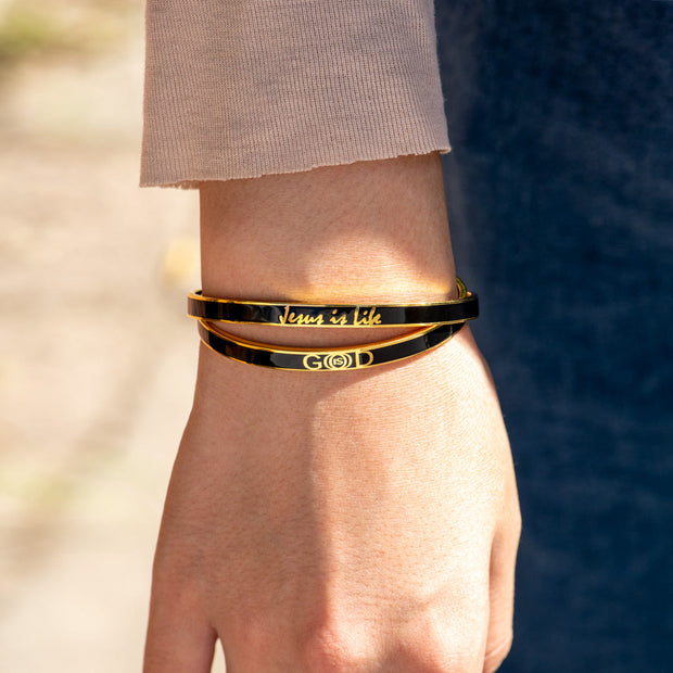 Christian Enamel Bangle