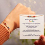 Rainbow Bar Bracelet