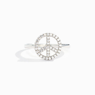 Peace Sign Ring