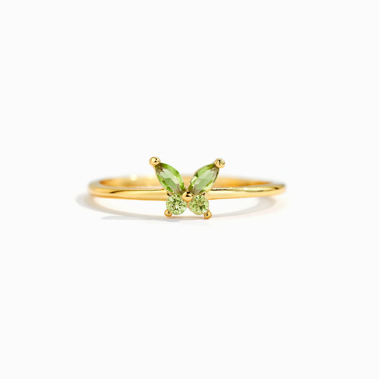 Sisters Are Like Butterflies Matching Birthstone Butterfly Ring