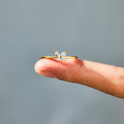 Sisters Are Like Butterflies Matching Birthstone Butterfly Ring