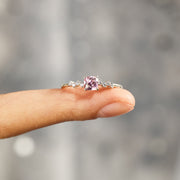 Pink Square Ring