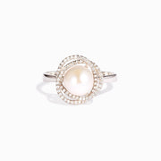 Pearl Of June Birthstone Ring