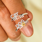 Dog Mom / Cat Mom Ring