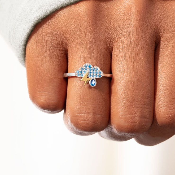 Storm Cloud Ring-Dance in the Rain 